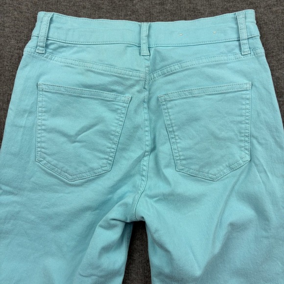 Boden Denim Teal Jeans Slim Straight Women 4R Nautical Minimalist Stylish *READ‎ - Picture 3 of 14